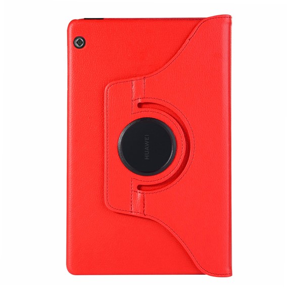 Huawei MediaPad T5 10 Kılıf CaseUp 360 Rotating Stand Kırmızı 2